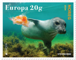 NORWAY 2024 Europa CEPT. Underwater Fauna & Flora (Preorder) - Fine Stamp MNH - Unused Stamps