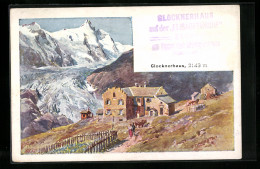 Künstler-AK Edward Theodore Compton: Grossglockner, Das Glocknerhaus  - Compton, E.T.