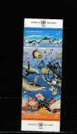 Nations Unies (Vienne) YT 139/40 Obl : Dauphins , Phoques , Murène , Anèmone , Bernard-l'ermite , Léopard De Mer  - 1992 - Used Stamps