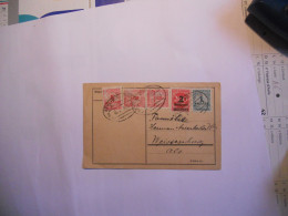 Carte Postale Affranchie à 18 Millions Pour La France ( Wissembourg ) - 1922-1923 Emissioni Locali