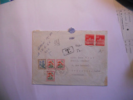 Lettre D'Allemagne  Taxée à 45 Cts - 1960-.... Lettres & Documents