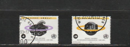 Nations Unies (Vienne) YT 163/4 Obl : OMS - 1993 - Used Stamps