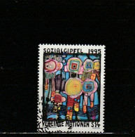 Nations Unies (Vienne) YT 199 Obl : Hundertwasser - 1995 - Gebraucht