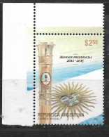 ARGENTINA 2012 PRESIDENTAL TRANSMISSION FLAG - Ongebruikt
