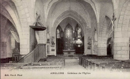 ANGLURE    ( MARNE )   INTERIEUR DE L ' EGLISE - Anglure