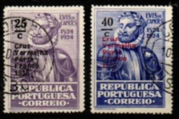 PORTUGAL   -   Franchise   -   1935.   Y&T N° 85 / 86 Oblitérés . - Used Stamps