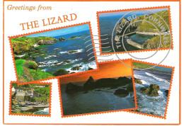 SCENES FROM THE LIZARD, CORNWALL, ENGLAND. USED POSTCARD My7 - Sonstige & Ohne Zuordnung