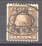 USA  :  Yv  170 B  (o)   Dentelé 12  Horizontalement - Oblitérés