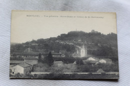 Montluel, Vue Générale Notre Dame Et Coteau De Saint Barthélemy, Ain 01 - Montluel