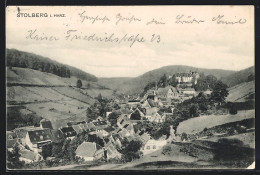 AK Stolberg I. Harz, Ortsansicht Mit Fachwerkhäusern  - Stolberg (Harz)