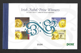 Ireland 1994 MNH Irish Nobel Price Winners SB50 Booklet - Carnets