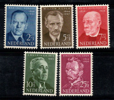 Pays-Bas 1954 Mi. 636-640 Neuf * MH 100% Débat Télévisé - Neufs