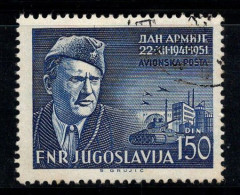 Yougoslavie 1951 Mi. 676 Oblitéré 100% Poste Aérienne 150 D, Titus - Poste Aérienne