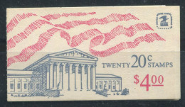 ÉTATS-UNIS 1981 Mi. 1522 Carnet 100% Neuf ** Drapeau, Cour Suprême - 1981-...