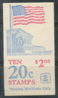 ÉTATS-UNIS 1981 Mi. 1522 Carnet 100% Neuf ** Drapeau, Cour Suprême - 1981-...