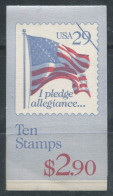 ÉTATS-UNIS 1992 Mi. 2314 Carnet 100% Neuf ** Drapeau, 29 (C)... - 1981-...