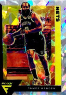 13 James Harden - Brooklyn Nets - Carte Panini 2020-21 NBA Flux Base Cards - Altri & Non Classificati