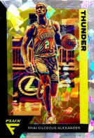 121 Shai Gilgeous-Alexander - Oklahoma City Thunder - Carte Panini 2020-21 NBA Flux Base Cards - Autres & Non Classés