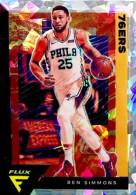 133 Ben Simmons - Philadelphia 76ers - Carte Panini 2020-21 NBA Flux Base Cards - Autres & Non Classés