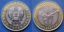 KAZAKHSTAN - 100 Tenge 2020 "Qyran Búrkit" KM# 490 Independent Republic (1991) - Edelweiss Coins - Kazakhstan