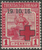 Trinidad & Tobago. 1916 War Tax. 1d MNH SG 175. M5073 - Trinité & Tobago (...-1961)