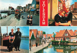 PAYS-BAS - Volendam - Holland - Animé - Multi-vues De Différents Endroits - Carte Postale - Volendam