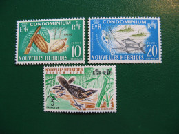 NOUVELLES HEBRIDES POSTE ORDINAIRE N° 273/275 TIMBRES NEUFS** LUXE COTE 19,50 EUROS - Ongebruikt