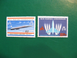 NOUVELLES HEBRIDES POSTE ORDINAIRE N° 278/279 TIMBRES NEUFS** LUXE COTE 24,00 EUROS - Neufs