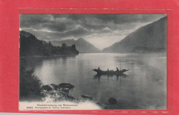 8392.  ABENDSTIMMUNG AM BRIENSERSEE .  CARTE ANIMEE NON ECRITE - Brienz