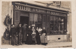 ESSONNE PALAISEAU 131 RUE DE PARIS SELLERIE BOURRELLERIE A. CHANDELIER CARTE PHOTO - Palaiseau