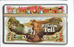 Swiss PTT Taxcard 1  Wilhelm Tell Mint 322L10491 - Lots - Collections