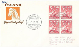 REYKJAVIK 7 IV 60 - FDC