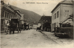 CPA St-Amarin Route De Wesserling (1390531) - Saint Amarin