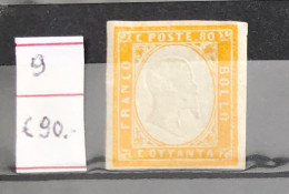 Italie Timbres  N°9 Neuf* - Neufs