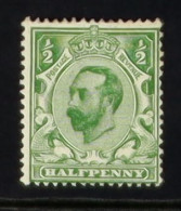 1911 ?d Green Downey Head, White Spot On Top Of Forehead, SG Spec. N1 (1)d, Mint. Cat. ?250 - Unclassified