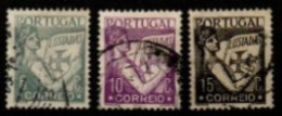 PORTUGAL   -     1931.   Y&T N° 531 à 533 Oblitérés .   Les Lusiades - Used Stamps