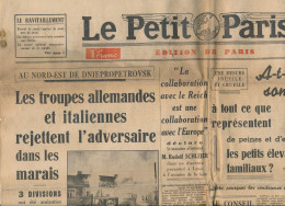 LE PETIT PARISIEN, Mardi 30 Septembre 1941, N° 23.555, Leningrad, Moscou, Champrosay, Légion, Reich, Orgemont, Rome - Le Petit Parisien