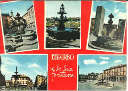 Viterbo (Lazio) Vedute: Le Fontane, Views: The Fountain, Vues: Les Fontaines - Viterbo