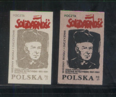 POLAND SOLIDARNOSC SOLIDARITY FAITHFUL TO GOD & COUNTRY CARDINAL WYSZYNSKI ANTI COMMUNIST WW2 WARSAW UPRISING WAR - Solidarnosc-Vignetten