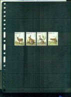 IRLANDE ANIMAUX SAUVAGES 4 VAL NEUFS A PARTIR DE 0.60 EUROS - Unused Stamps