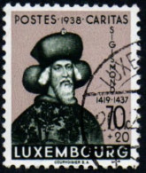 Luxembourg 1938 Caritas 70c, Used Mi 317 (Ref: 1137) - Oblitérés