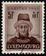 Luxembourg 1946 Caritas 5F, Used Mi 416 (Ref: 1142) - Usados