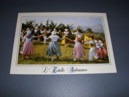 CP CARTE POSTALE BOUCHES Du RHONE AUBAGNE L'ESTELLO AUBANENCO DANSE En RONDE     - Aubagne