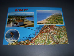 CP CARTE POSTALE PYRENEES ATLANTIQUES BIDART La MADELEINE La PLAGE - Vierge      - Bidart