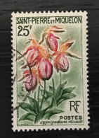 Timbre Oblitéré Saint Pierre Et Miquelon 1962 Yt N° 362 - Usati