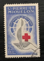 Timbre Oblitéré Saint Pierre Et Miquelon 1963 Yt N° 369 - Used Stamps