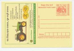 Postal Stationery India 2006 Tractor - John Deere - Agriculture