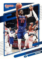 161 Josh Jackson - Detroit Pistons - Carte Panini NBA Donruss 2021-2022 - Otros & Sin Clasificación