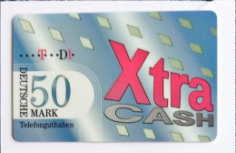 Deutsche .T..D1..Xtra Cash  50 Mark Used Phonecard 31.12.2001 - Lots - Collections