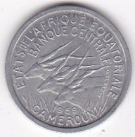 Cameroun, Afrique Equatoriale, 1 Franc 1969, En Aluminium , KM# 6, Superbe - Cameroon